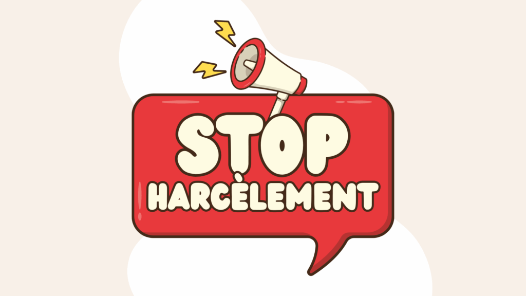 Communication de lutte contre le harcèlement