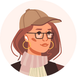 Avatar femme lunettes 2