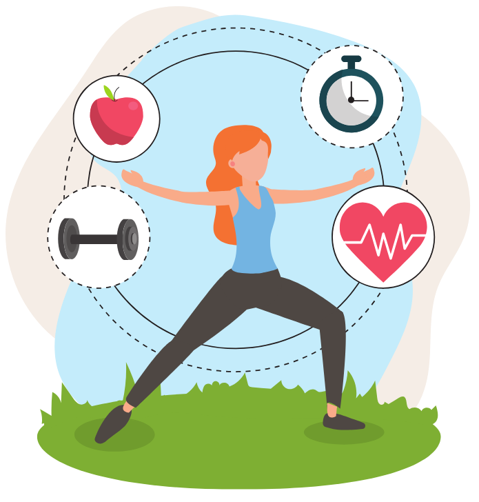 Bien etre physique et équilibre alimentation sommeil