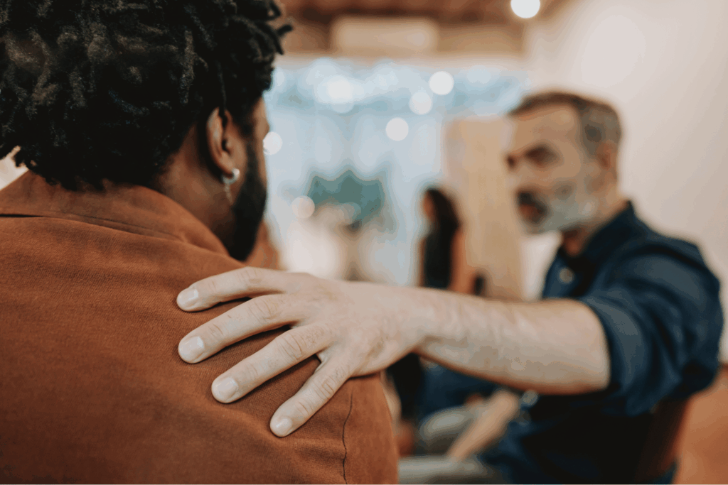 Collaborateur soutenu face à une crise suicidaire