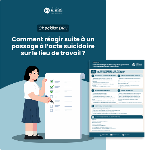 Checklist suicide au travail que faire