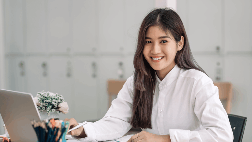 Salarié détendu et destressé